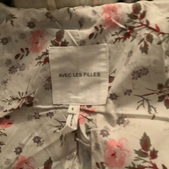 NWT Avec Les Filles Plaid Zip Front Jacket Shacket - Picture 14 of 15